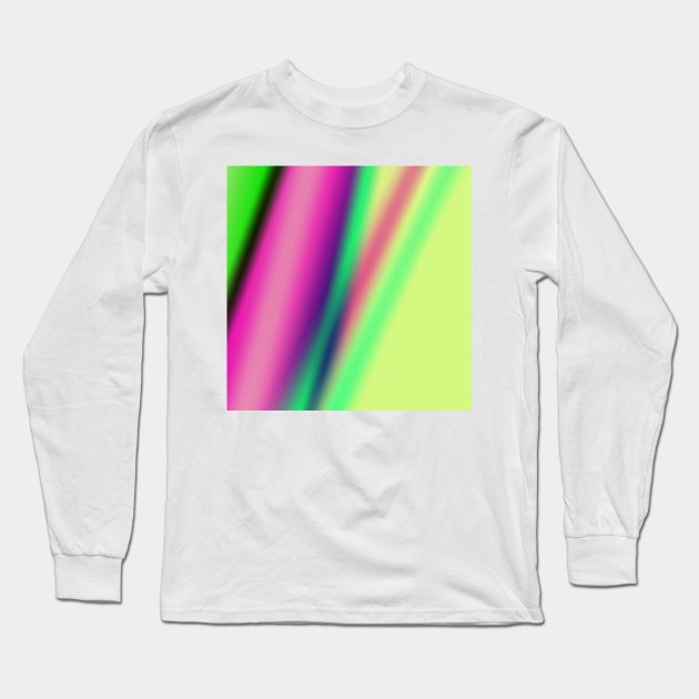 red blue green abstract texture background Long Sleeve T-Shirt by Artistic_st